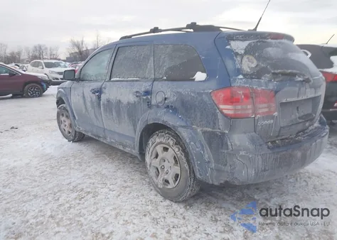 2010 Dodge Journey Se из США, поврежденный, VIN 3D4PG4FB3AT206513